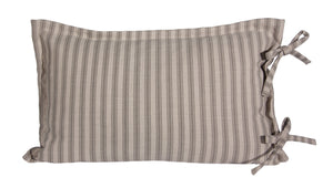 L954-STRP 16X26"Pillow with a Feather Insert and a Coordinating Ticking Stripe on the Reverse Part of The Lake House Collection